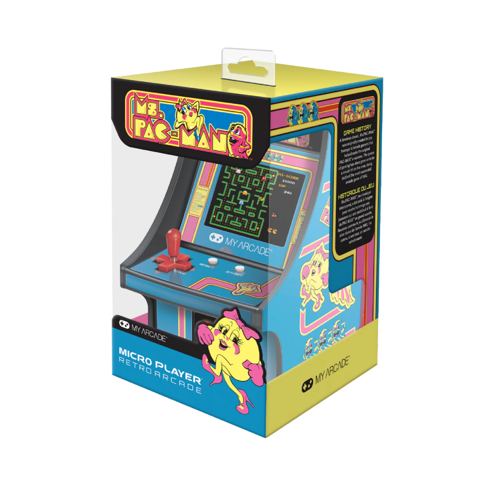 Mini Borne My Arcade Ms. PAC-MAN™ - Retro Space