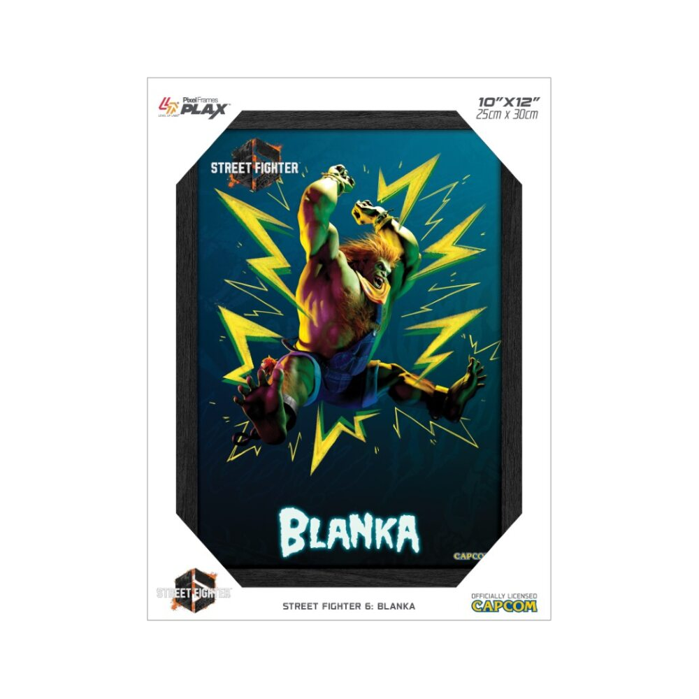 Pixel Frames PLAX Street Fighter 6: Blanka - Retro Space