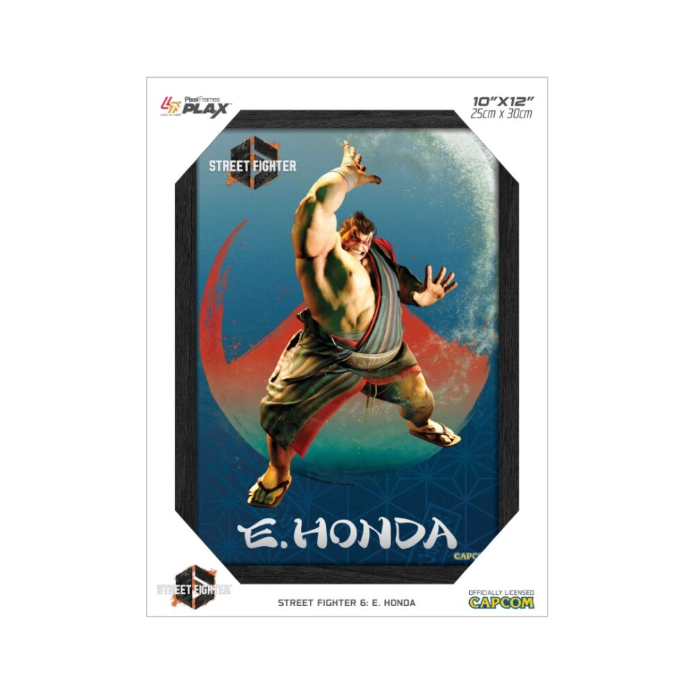 Pixel Frames PLAX Street Fighter 6: E. Honda - Retro Space