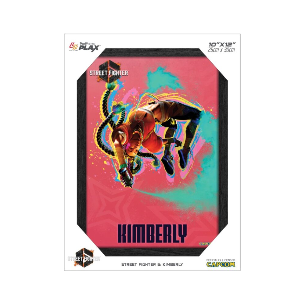 Pixel Frames PLAX Street Fighter 6: Kimberly - Retro Space