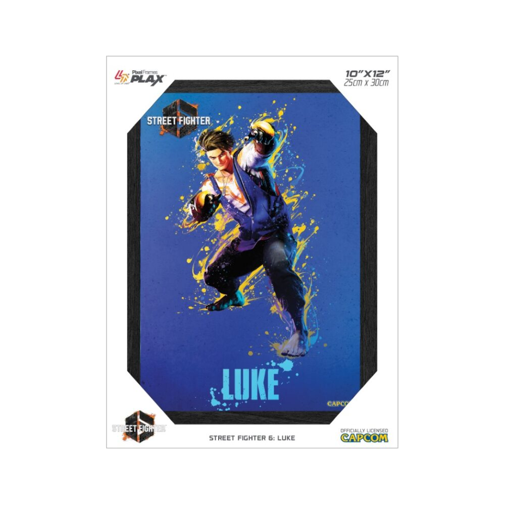 Pixel Frames PLAX Street Fighter 6: Luke - Retro Space