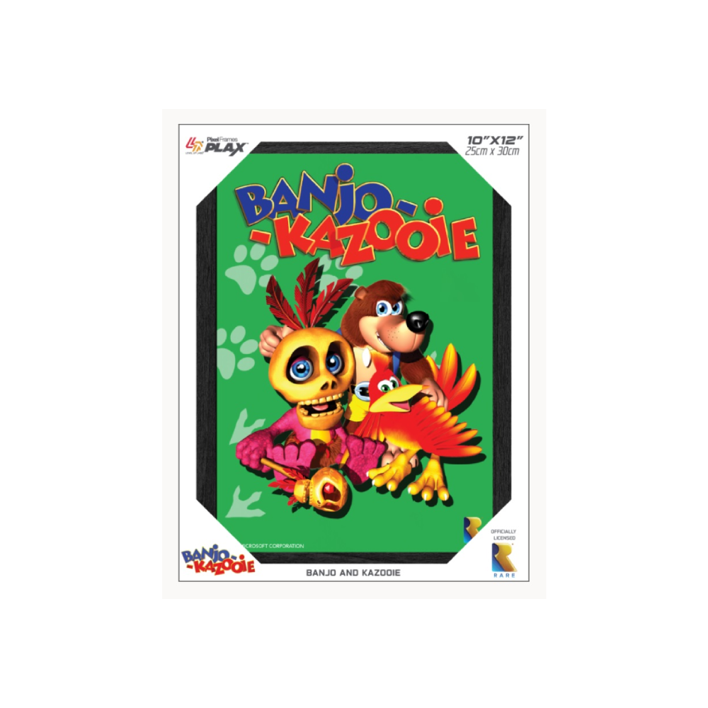 Pixel Frames Plax Banjo-Kazooie - Retro Space