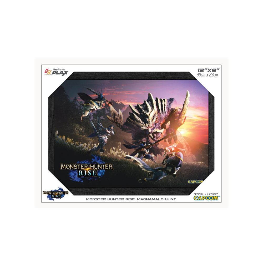 Pixel Frames Plax Monster Hunter - Retro Space